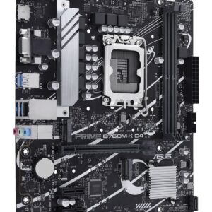 ASUS Prime B760M-K D4 Intel B760 LGA 1700 micro ATX pagrindinė plokštė - Image 3