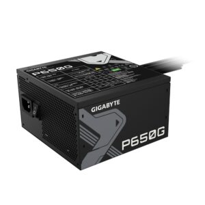 GIGABYTE GP-P650G maitinimo blokas 650 W 20+4 pin ATX ATX Juoda - Image 2