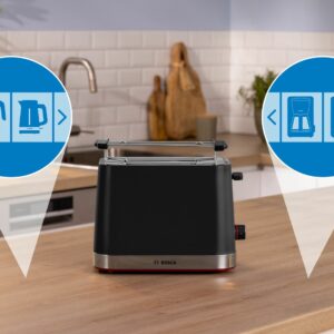 Bosch TAT4M223 skrudintuvas 4 2 griežinėliai 950 W Juoda, Nerūdijančiojo plieno - Image 2