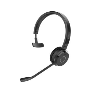 Jabra Evolve 65 TE Laisvų rankų įranga Vielinis ir Bevielis Su lankeliu Biuras / skambučių centras USB A tipo Bluetooth Juoda