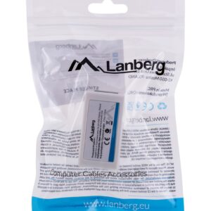 Lanberg AD-RJ45-RJ45-OU5 kabelių lizdinio / kištukinio jungčių tipo keitiklis RJ-45 Balta - Image 3