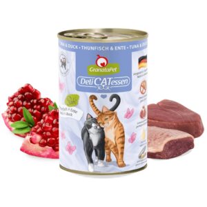GranataPet DeliCATessen Tuna and duck - šlapias kačių maistas - 400g - Image 2