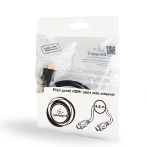 Gembird CC-HDMI4L-6 HDMI kabelis 1,8 m HDMI A tipo (standartinis) Juoda - Image 2