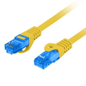 LANBERG PATCHCORD S/FTP CAT.6A 3M GELTONAS LSZH - Image 2