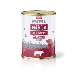 PUPIL Premium All Meat Beef - drėgnas ėdalas šunims - 800g