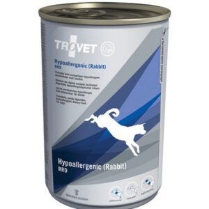 TROVET Hypoallergenic RRD with rabbit - Šlapias maistas šunims - 400 g