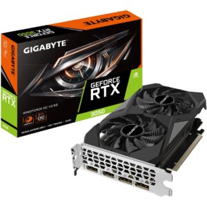GIGABYTE GeForce RTX 3050 WINDFORCE OC V2 6G NVIDIA 6 GB GDDR6