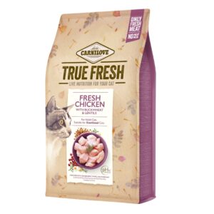 CARNILOVE True Fresh Chicken - sausas kačių maistas - 1,8kg