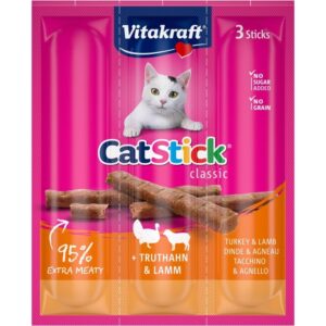 VITAKRAFT Cat Stick Turkey and lamb - skanėstas katėms - 18 g