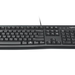 Logitech 920-002562 klaviatūra Pelė įskaityta Biuras USB QWERTY JAV tarptautinė versija Juoda