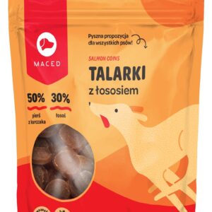 MACED Salmon chips - skanėstas šunims - 500g