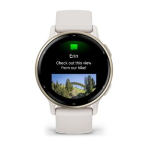 Garmin Vivoactive 5 3,05 cm (1.2") AMOLED 42 mm Skaitmeninis 390 x 390 pikseliai Lietimui jautrus ekranas Balta „Wi-Fi“ GPS (palydovinis) - Image 2