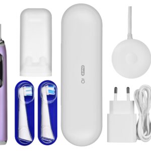 Oral-B iO Series 9n Suaugusiems Besisukantis vibruojantis dantų šepetėlis Rožinė