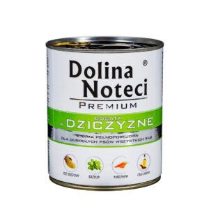 DOLINA NOTECI Premium Rich in game - Šlapias maistas šunims - 800 g