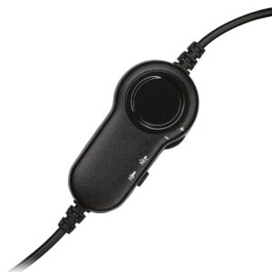 Logitech 981-000589 Ausinės be mikrofono ir ausinės su mikrofonu Laisvų rankų įranga Vielinis Su lankeliu Biuras / skambučių centras Juoda