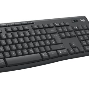 Logitech 920-012065 klaviatūra Pelė įskaityta Biuras „Bluetooth“ QWERTZ Vokiečių Grafitas