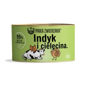 PAKA ZWIERZAKA Turkey with veal - šlapias kačių maistas - 200g