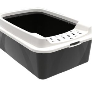 ROTHO Bonnie Eco Black - kačių kraiko dėžė