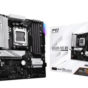 Asrock B850M Pro RS AMD B850 AM5 lizdas „micro ATX“