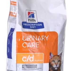 HILL'S PRESCRIPTION DIET Feline c/d Urinary Care Multicare Sausas kačių maistas Viščiukas 8 kg - Image 3