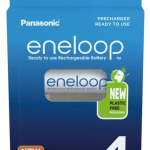 Įkraunamos baterijos PANASONIC ENELOOP AA 2000 mAh 4 szt (BK-3MCDE/4CP)