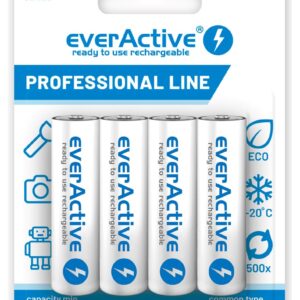 Akumuliatoriai everActive Ni-MH R6 AA 2600 mAh Professional Line - Image 2