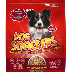 BIOFEED Dog Snackers Adult medium & large Beef - sausas maistas šunims - 10kg