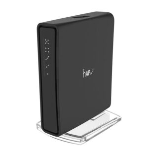 Mikrotik hAP ac² 1167 Mbit/ai Juoda Maitinimas per Eternetą (PoE) - Image 2