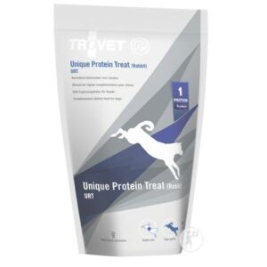 TROVET Unique Protein Treat URT Rabbit  - skanėstas šuniui - 125g