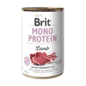 BRIT MONO PROTEIN Šlapias maistas šunims Aviena 400 g