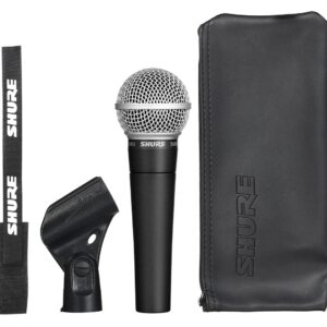 Shure SM58 Juoda Scenos / pasirodymų mikrofonas