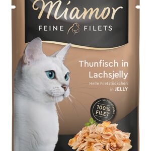 Miamor 74078 sausas kačių maistas 100 g Suaugusių Lašišos, Tuno