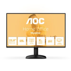 AOC 24B31H LED display 60,5 cm (23.8") 1920 x 1080 pikseliai „Full HD“ Juoda