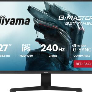 iiyama G-MASTER G2771HSU-B1 kompiuterio monitorius 68,6 cm (27") 1920 x 1080 pikseliai „Full HD“ Juoda