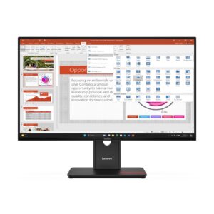 Lenovo ThinkVision T27-40 LED display 68,6 cm (27") 1920 x 1080 pikseliai „Full HD“ Juoda