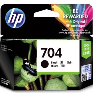 HP 704 originali Ink Advantage juodo rašalo kasetė