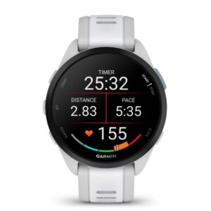 Garmin Forerunner 165 3,05 cm (1.2") AMOLED Skaitmeninis 390 x 390 pikseliai Lietimui jautrus ekranas Pilka GPS (palydovinis) - Image 2