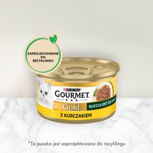 PURINA Gourmet Gold Succulent Delights Chicken - drėgno kačių ėdalo - 85g - Image 3