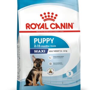 Royal Canin Maxi Puppy 15 kg Šuniukas Ryžiai, Daržovių