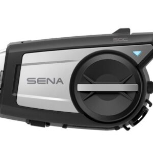 SENA 50C 50C-01 laisvų rankų įranga motociklininkams 4K kamera Bluetooth 5.0 8000 m 1 vnt. Juoda, Sidabras