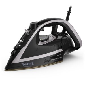 Tefal Puregliss FV8062E0 lygintuvas Sauso ir garų tipo lygintuvas Durilium AirGlide Autoclean soleplate 3000 W Juoda, Pilka - Image 2