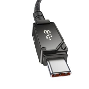 Baseus Unbreakable USB C ir iP kabelis 2 m 20 W juodas - Image 3