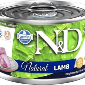 FARMINA N&D Cat Natural Lamb - drėgnas ėdalas katėms - 140 g