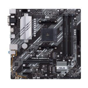 ASUS PRIME B550M-A AM4 lizdas „micro ATX“ AMD B550
