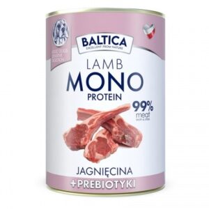 BALTICA Nutraceutic Monoprotein Lamb with prebiotics - drėgnas ėdalas šunims - 400g