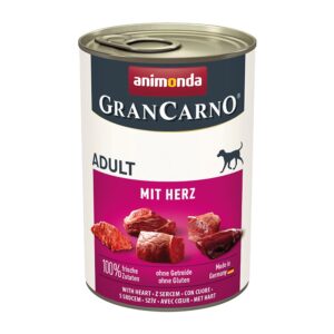 ANIMONDA GranCarno Adult with hearts - šlapias maistas šunims - 400g