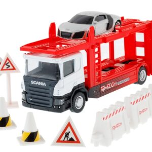 Modeliukas 1:64, RMZ City Scania - Tow Truck + accessories - Image 2