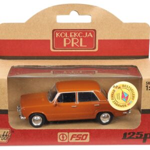 Modeliukas 1:43, FIAT 125P PRL, rudos spalvos - Image 4