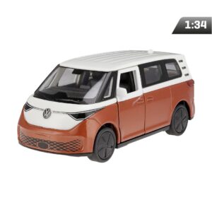 Modeliukas 1:34, VW ID BUZZ, baltos spalvos ir raudonos spalvos