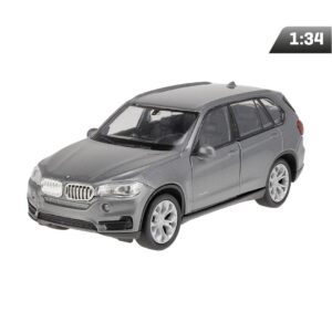 Modeliukas 1:34, BMW X5, sidabro spalvos